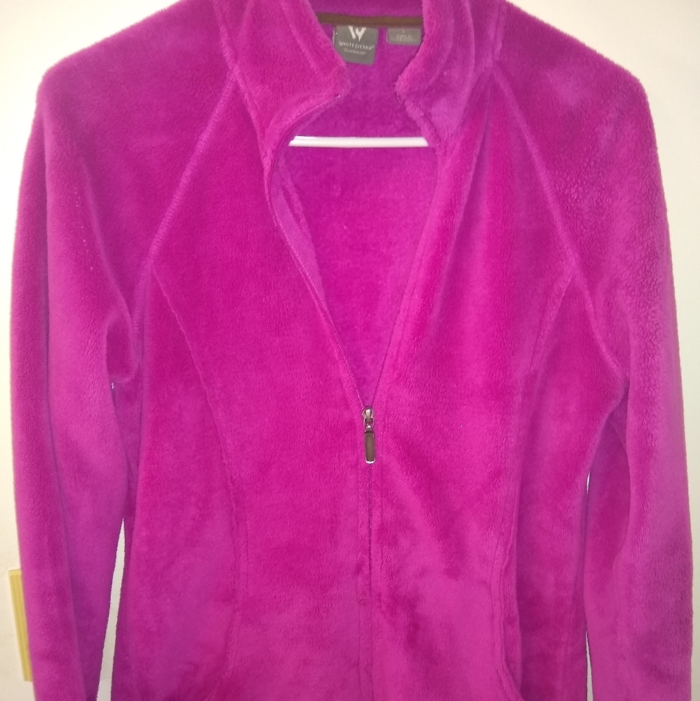 Thick zip up fleece